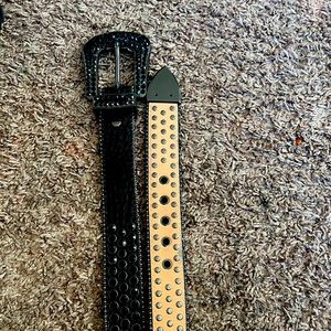 Black stoned belt💕